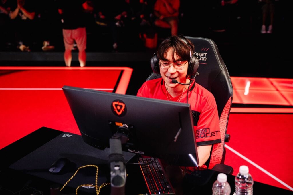 TenZ of Sentinels competes at VCT AMERICAS Kickoff on Day 1 of Week 3 at Riot Games Arena on March 2, 2024. 