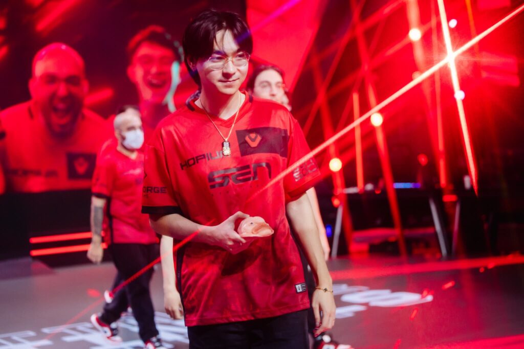 TenZ of Sentinels competes during Week 3 of VCT Americas Stage 1 at the Riot Games Arena on April 20, 2024. 