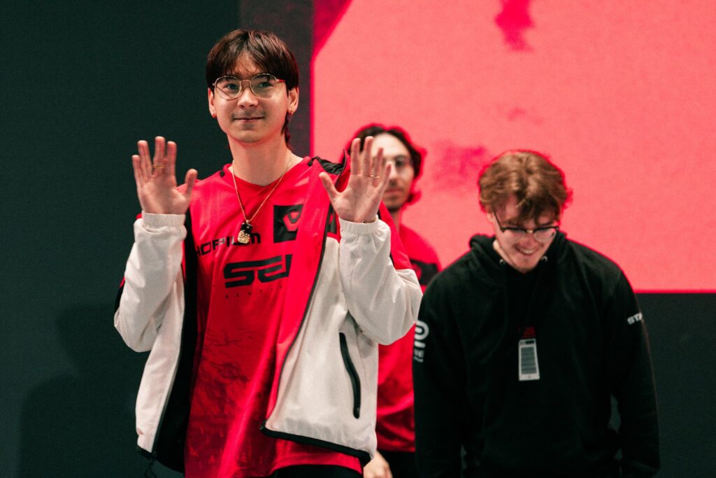 "TenZ" of Sentinels competes at the VCT Americas Kickoff on Day 4 of Week 2 at Riot Games Arena on February 26, 2024. 