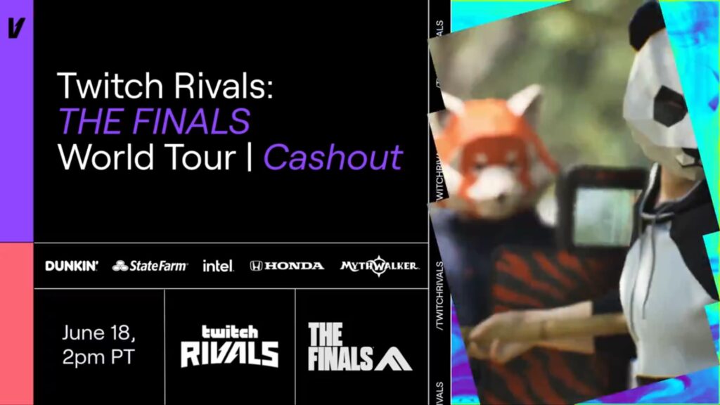 The date and announcement for The Finals Twitch Rivals.