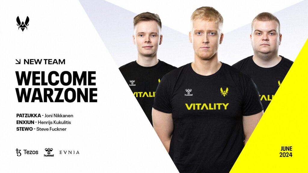 Vitality Enter Call of Duty: Warzone