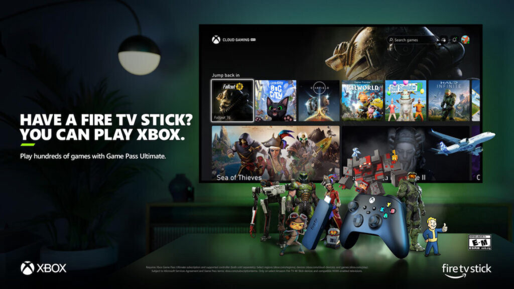 Xbox is coming to Amazon Fire TV, allowing selected gamers to play without a console
