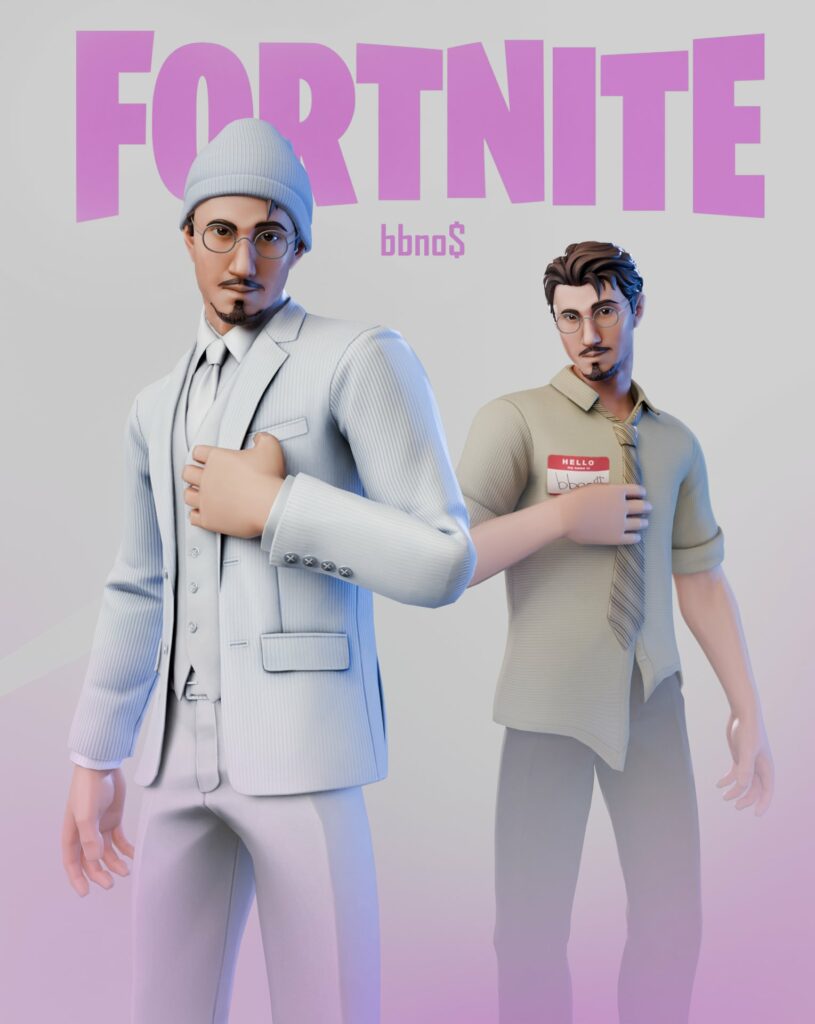 bbno$ in Fortnite (concept art)