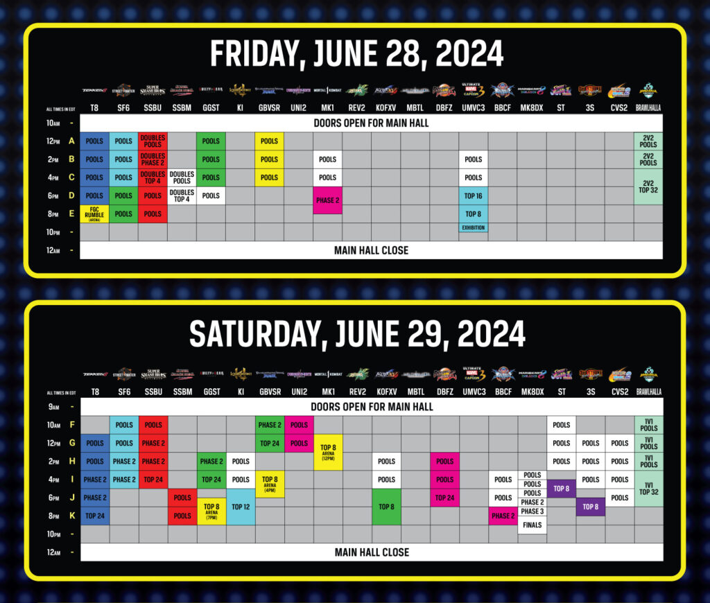 ceo 2024 mk1 schedule
