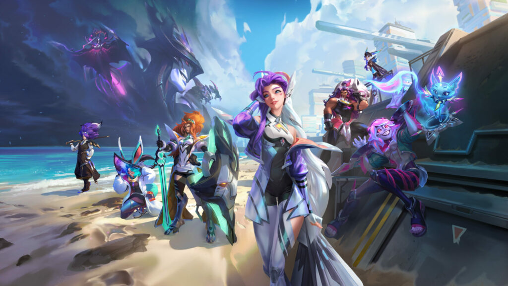 League of Legends Anima Squad skins