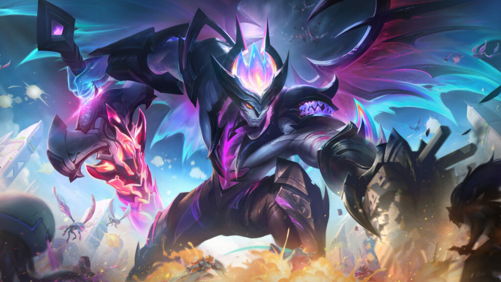 League of Legends Primordian Aatrox skin