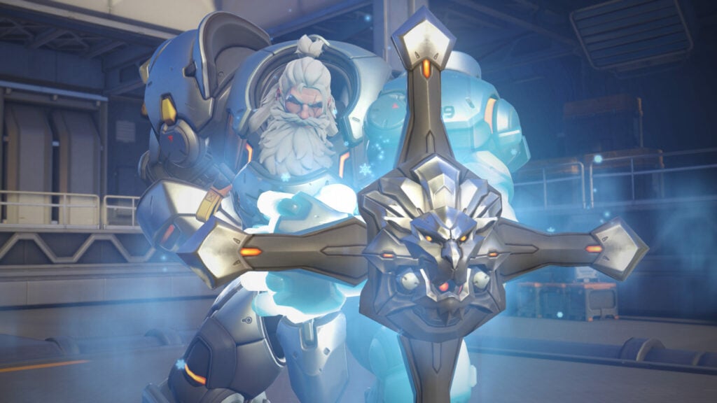 Reinhardt's shield screenshot