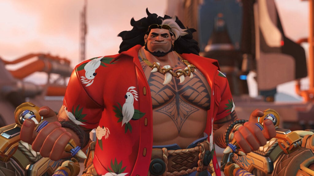 Mauga is a tank hero in Overwatch 2