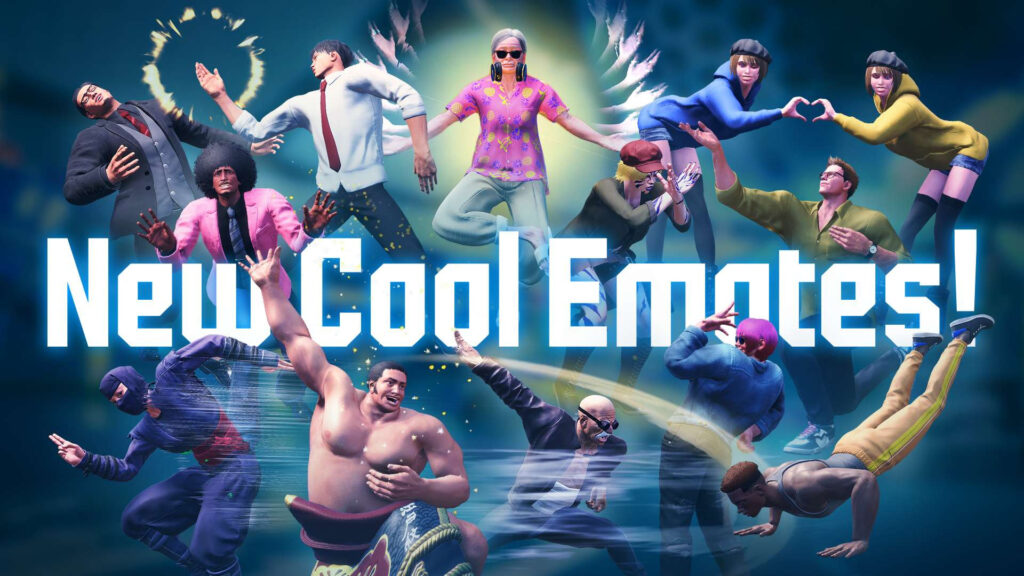 Street Fighter 6 anniversary emotes 