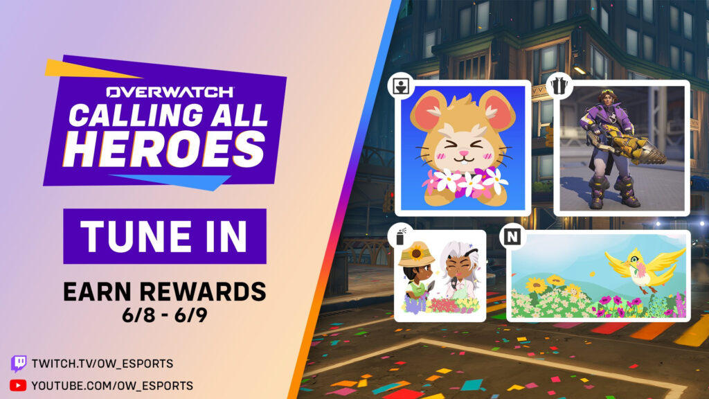 Overwatch 2 Calling All Heroes Major 1 gets free Twitch drops