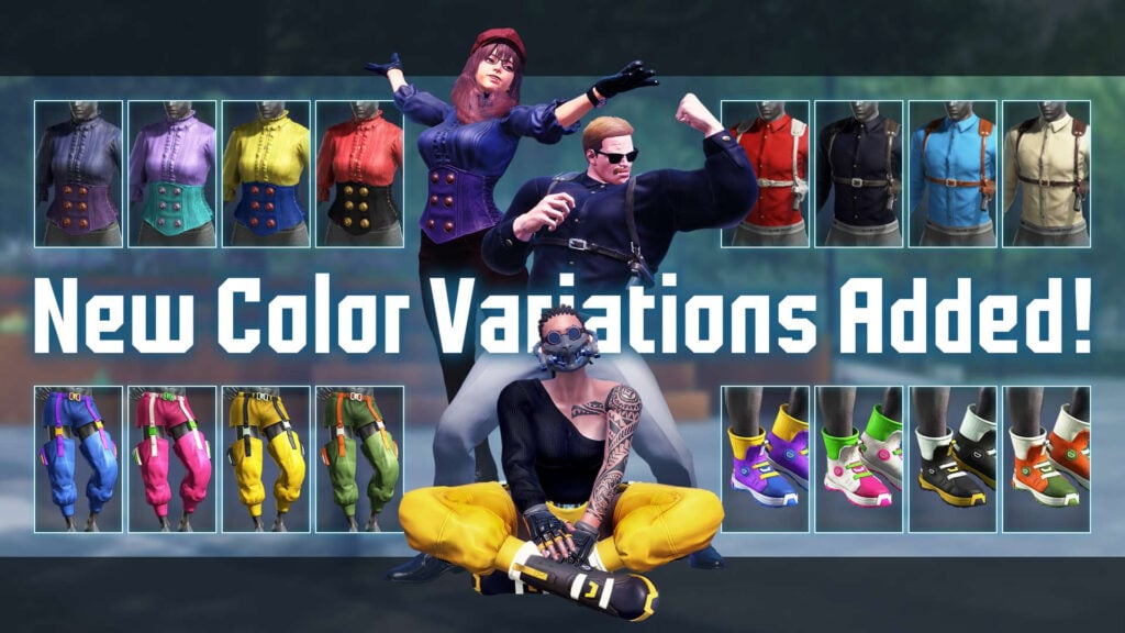 Street Fighter 6 anniversary features new color variations 