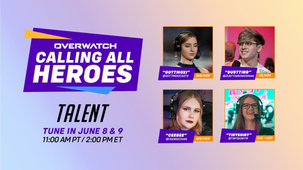 Overwatch 2 Calling All Heroes Major 1 talent 