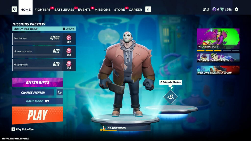 Jason in MultiVersus 