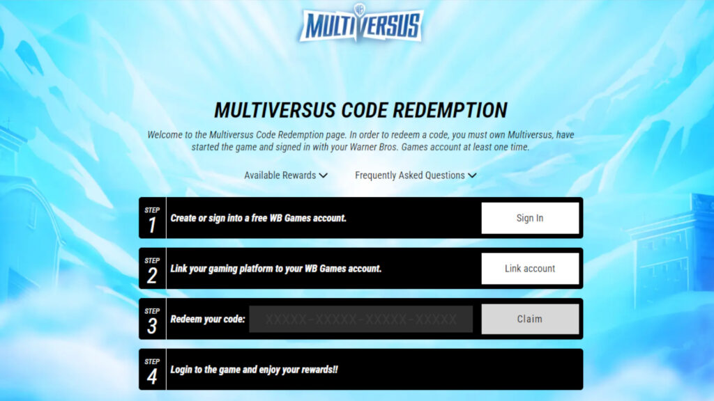 How to redeem MultiVersus codes