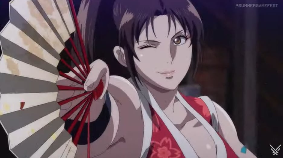 Mai in the SF6 DLC character trailer