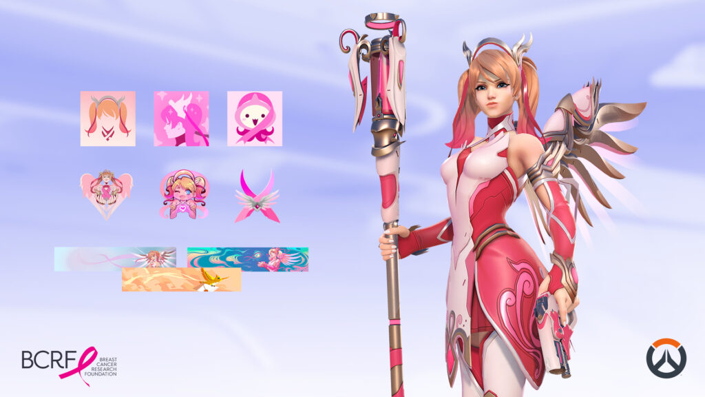 Overwatch 2 Rose Gold Mercy Bundle