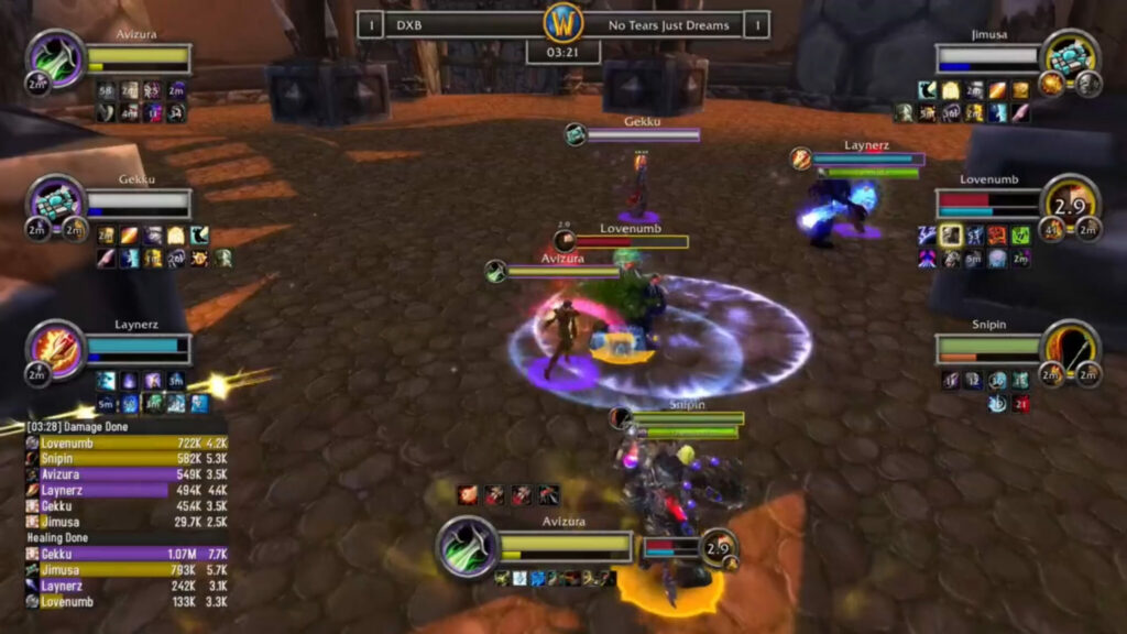 DXB versus No Tears Just Dreams