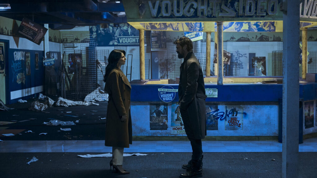 A scene from an episode of The Boys Season 4