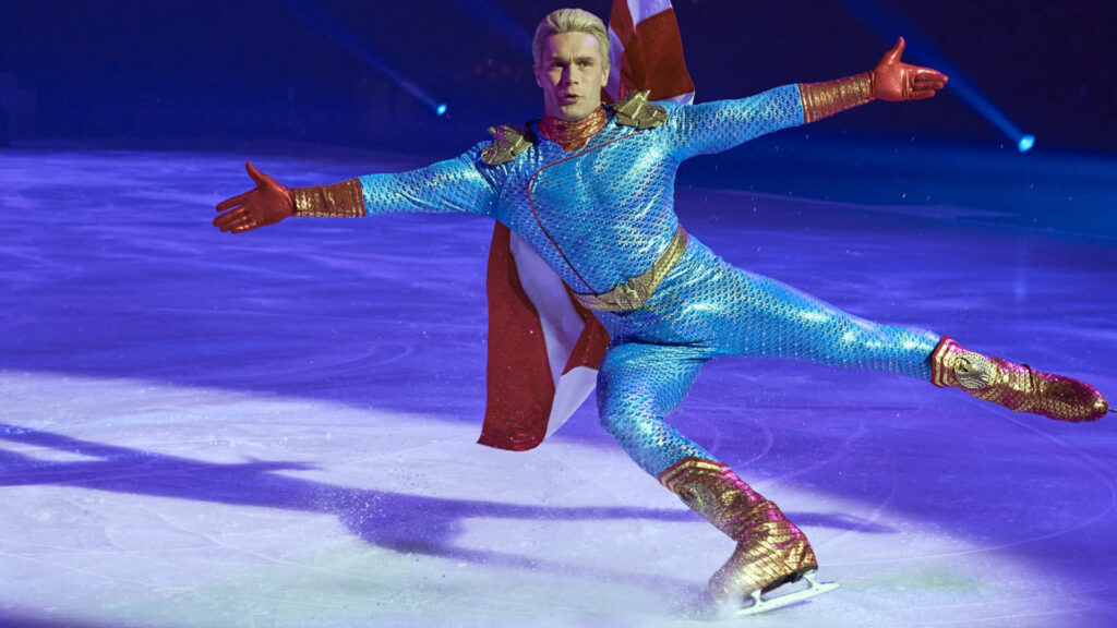 A scene from the new season