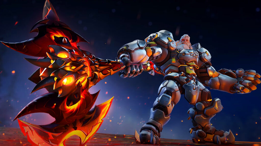 Mythic Bound Demon Reinhardt weapon skin