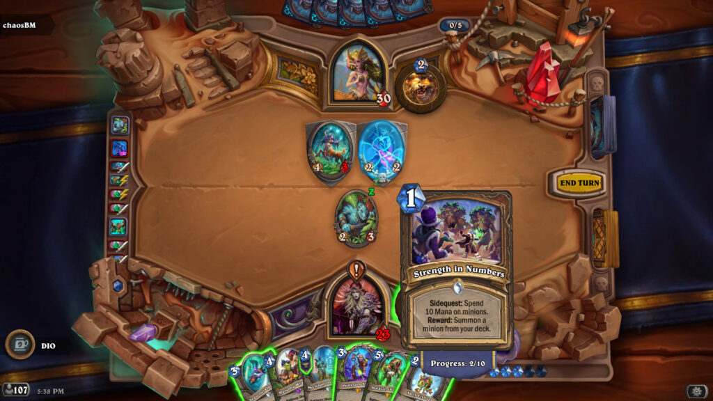 We went with the Hunter class