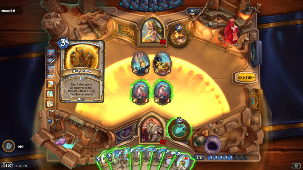 Holy Nova as a random spell