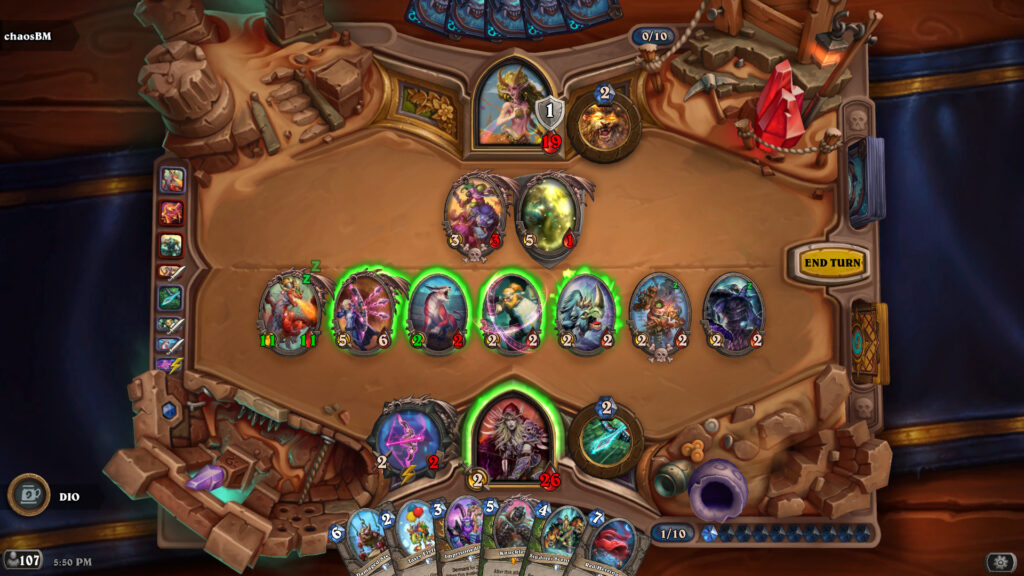 Controlling the board 