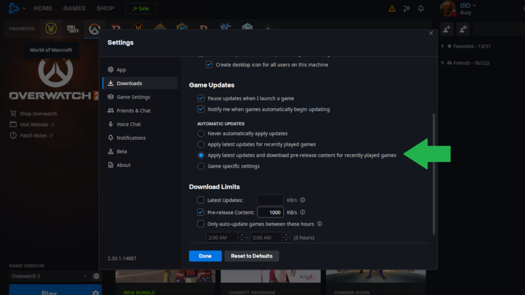 How to automate Overwatch 2 patch downloads