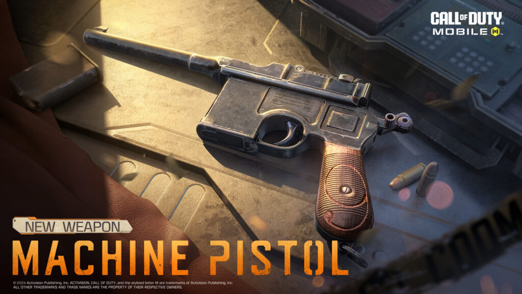 call of duty mobile Machine Pistol