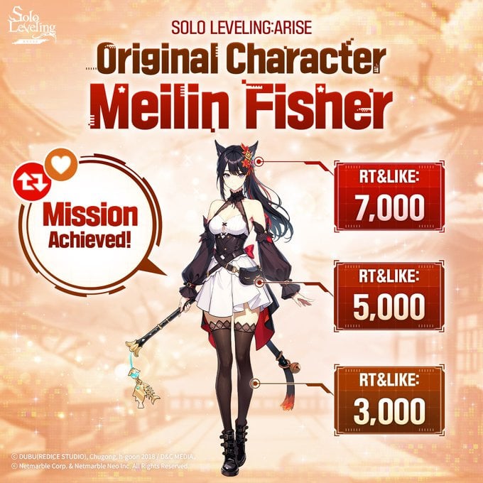 Solo Leveling ARISE Meilin Fisher