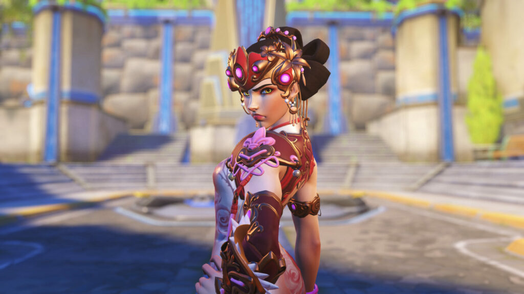 Widowmaker is mentioned in the Overwatch Purity Test