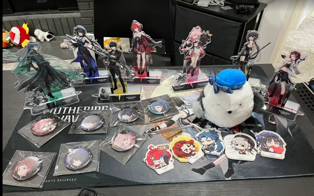 Wuthering Waves Merch Box for the Closed Beta Winners