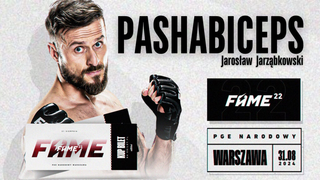 pashaBiceps enters the ring with Fame MMA