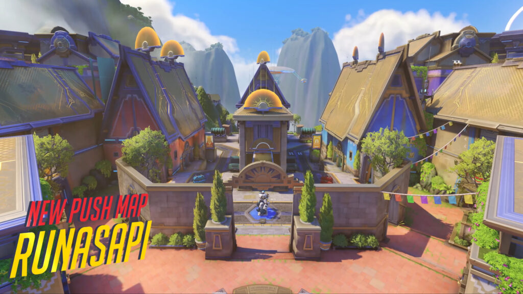 Everything we know about the new Runasapi Push map coming to Overwatch 2