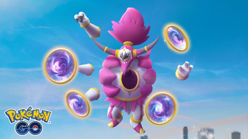 Hoopa Unbound was a Pokémon GO Elite Raid boss.
