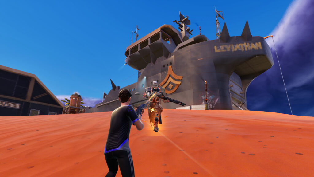 How to defeat a boss character in Fortnite 2