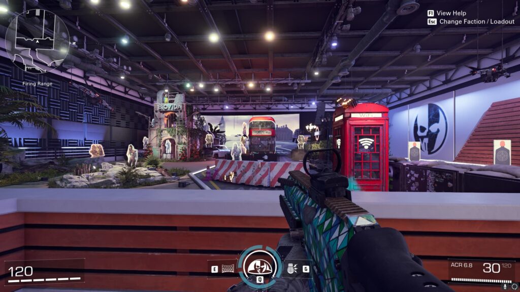 The ACR, a top meta weapon in XDefiant ranked.