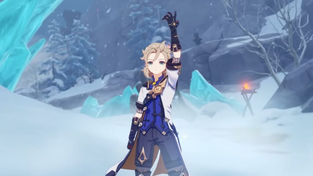 Albedo in Genshin Impact (image via HoYoverse)