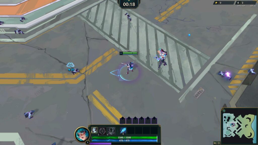 The Beachhead Map in League of Legends: Swarm (screenshot via esports.gg)