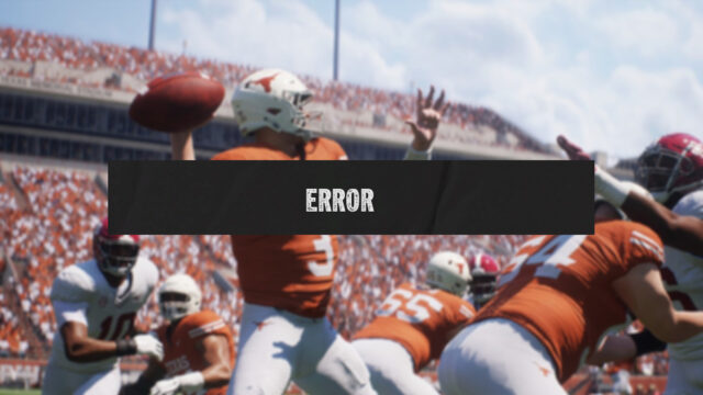 Is there a fix to the "EA Servers Down" error in College Football 25?
