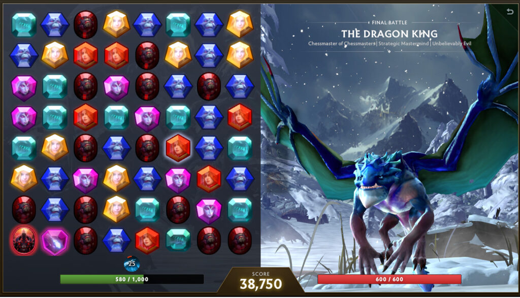 Dota 2 Crownfall Act 3 Dragon Chess