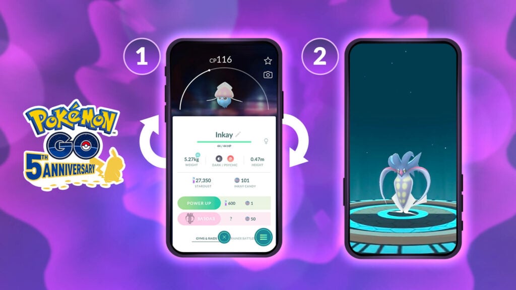 How to evolve Inkay in Pokémon GO