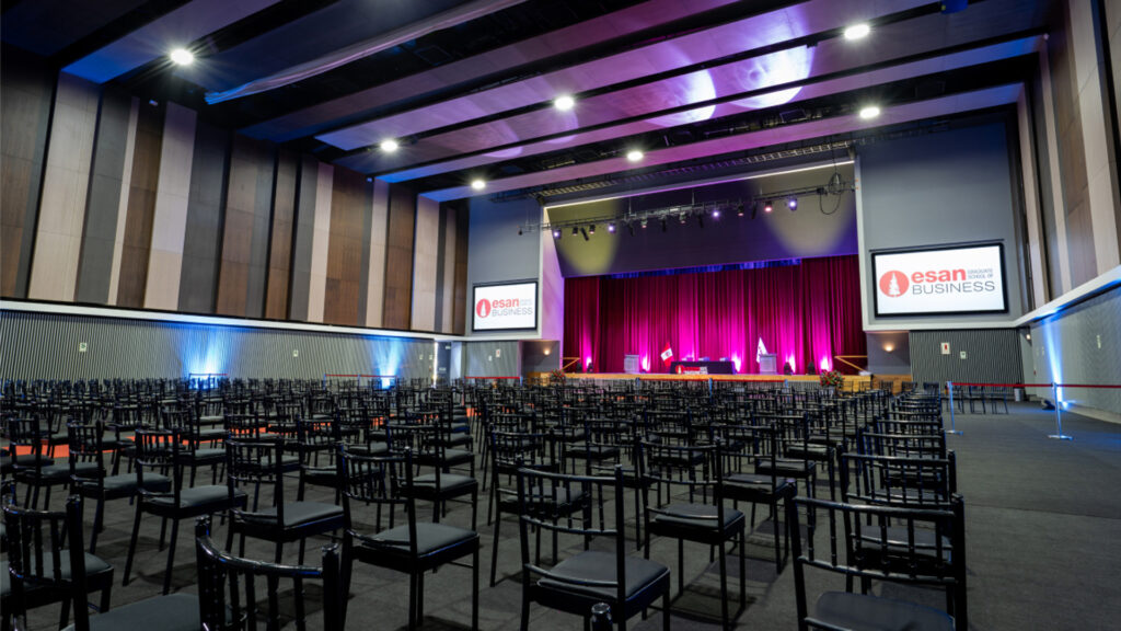 Inside the ESAN Convention and Sports Center, Elite League Season 2's venue