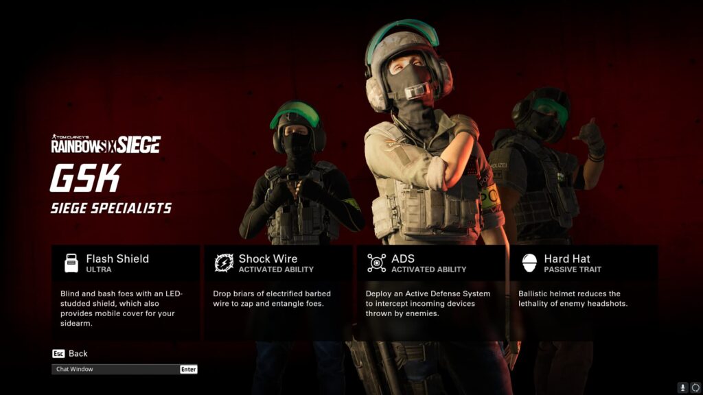 The GSK Faction, one of the best in XDefiant Ranked.