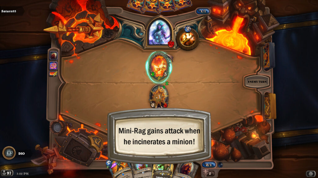 Hearthstone Ragnaros' Fire Festival Tavern Brawl