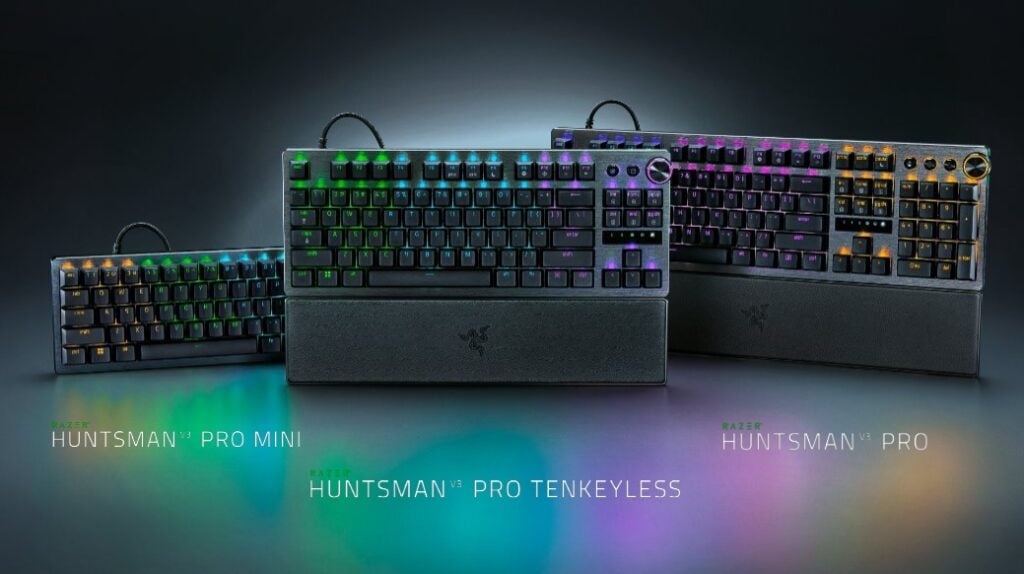 Huntsman V3 Pro Line of Razer keyboards