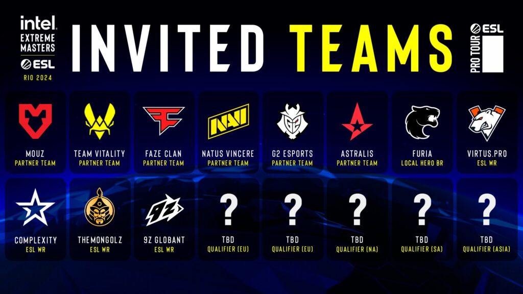 ESL Unveils IEM Rio 2024 Invites