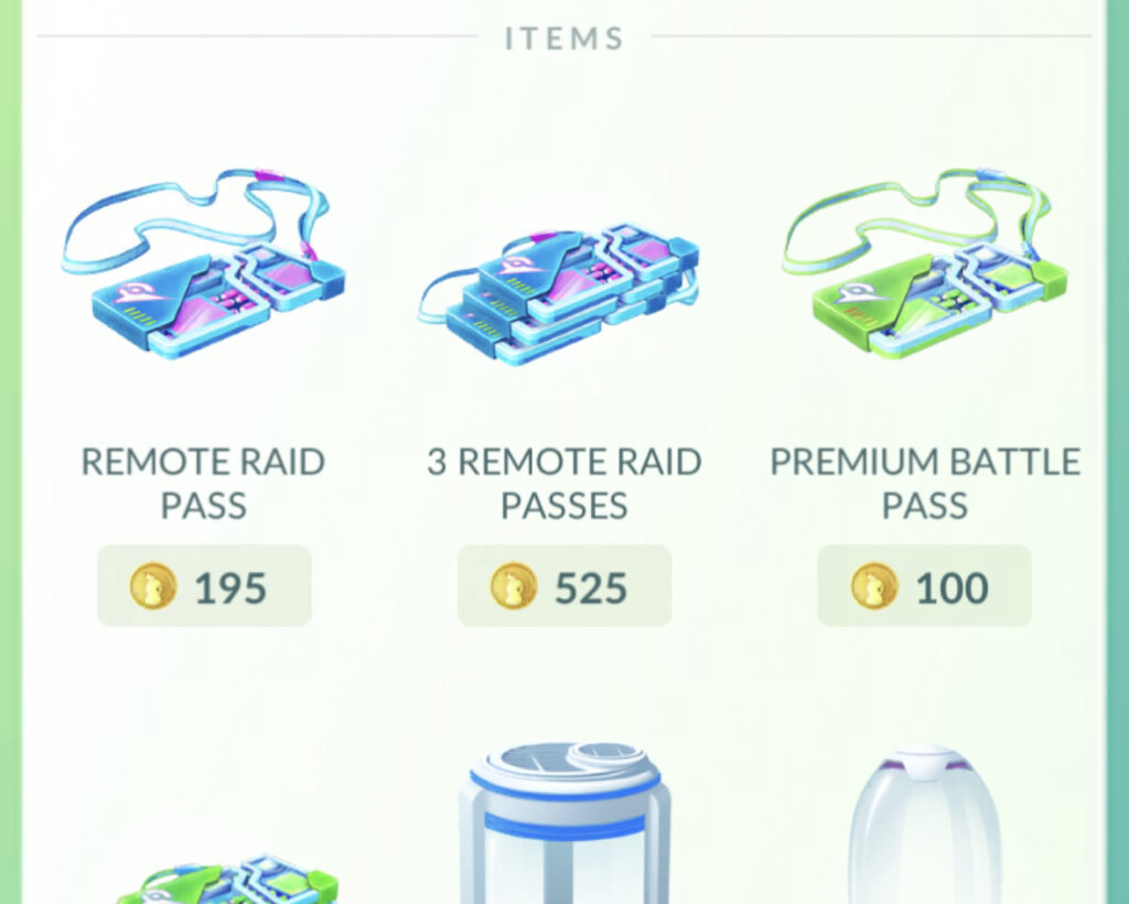 Pokémon GO Remote Raid Pass
