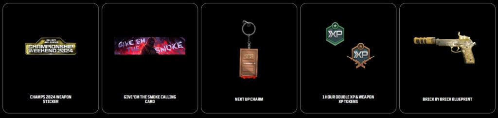 The Call of Duty Champs Twitch Drops on July 21