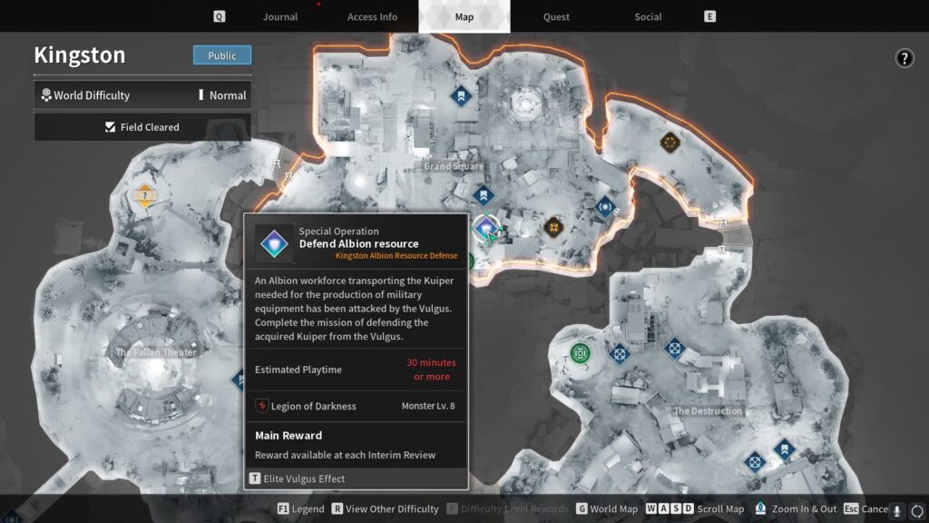 The Kingston Albion Resource Defense mission in The First Descendant, which is a great way to level up fast.